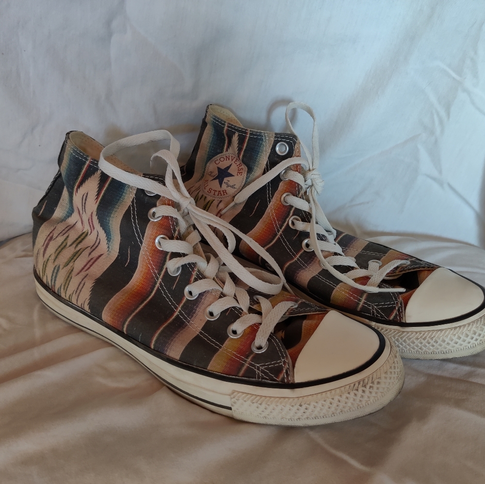 Colorful Tribal Converse